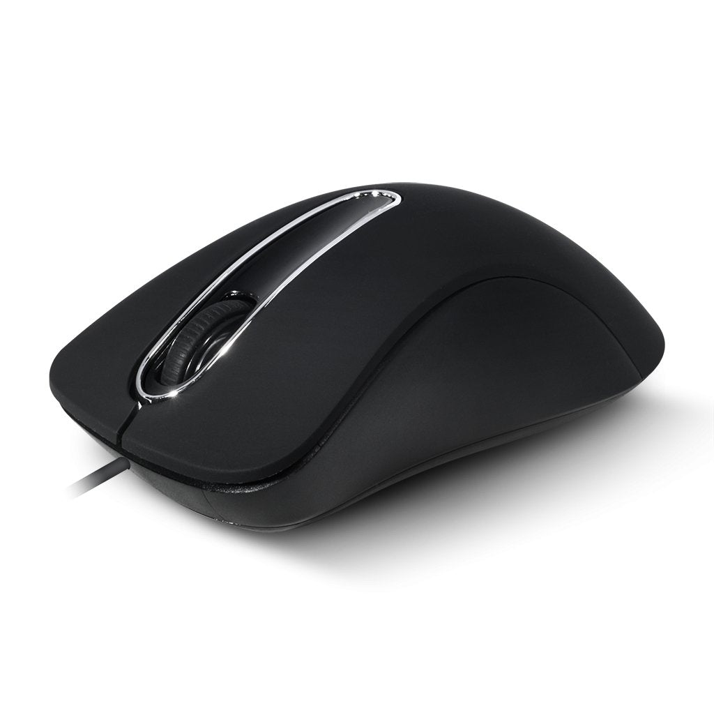 Ratón Con Cable Advance Shape 3d (Negro)
