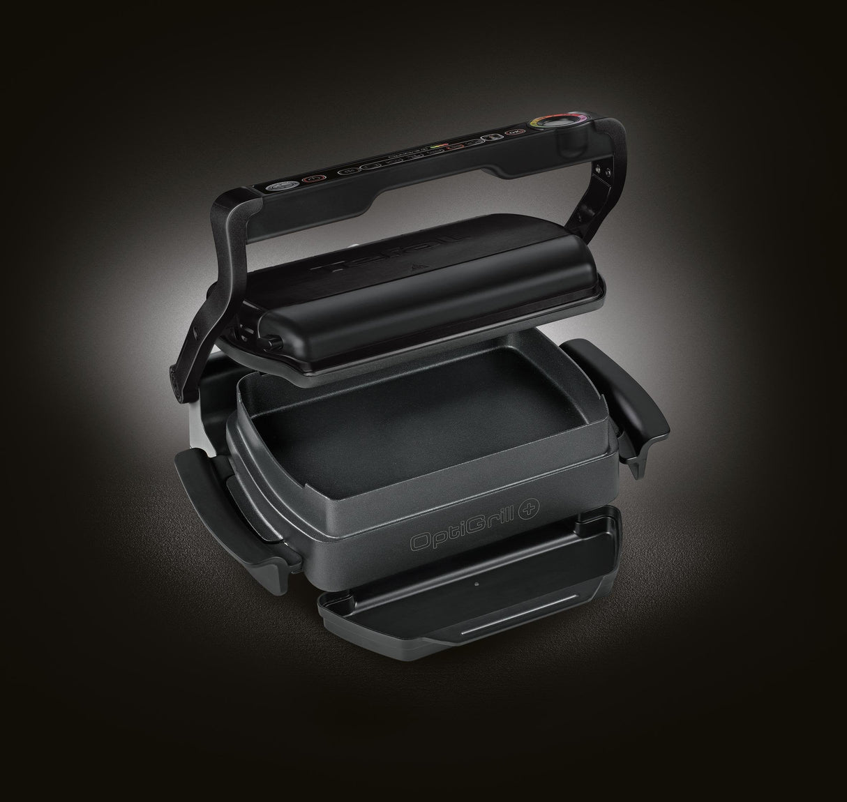Grill Electric Tefal Optigrill+ Gc 7148 (Contact Grill; 2000w; Black Color)