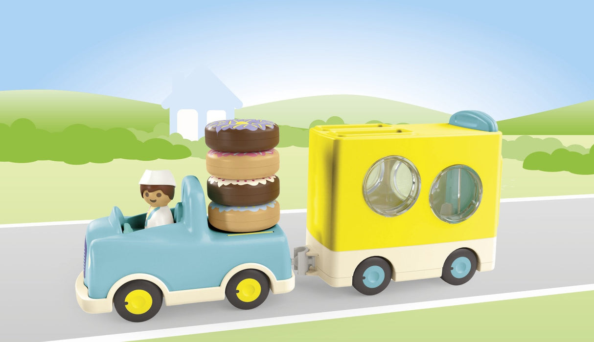 Playmobil Junior Camión De Donut