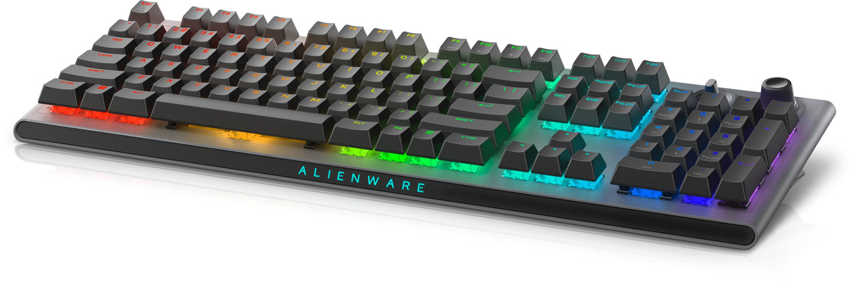 Teclado Dell Alienware Tri Mode Wireless Gaming Aw920k Inalambrico Ingles Gris