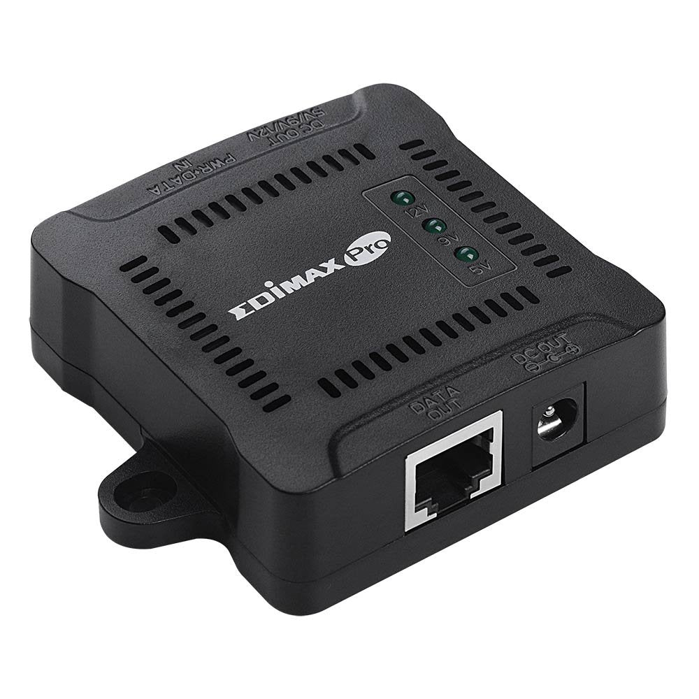 Adaptador Inyector Poe Edimax Pro Gp-101st Splitter / Gigabit Poe+ / 5vdc 9vdc 12vdc Gp-101st