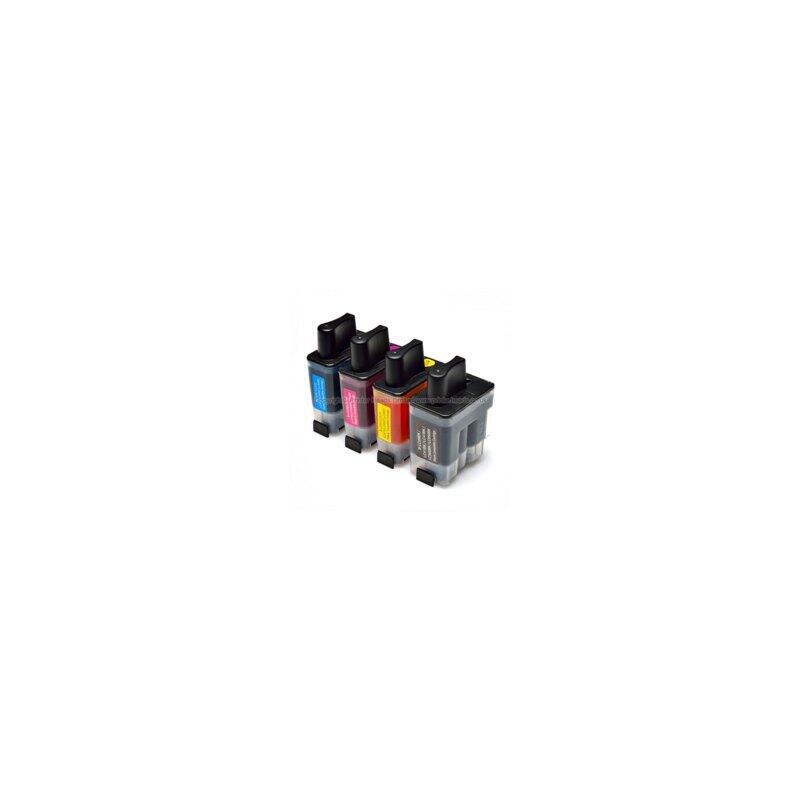19ml Compatible Para Brother Lc-900y Amarillo (Lc-41 A) Alta Capacidad