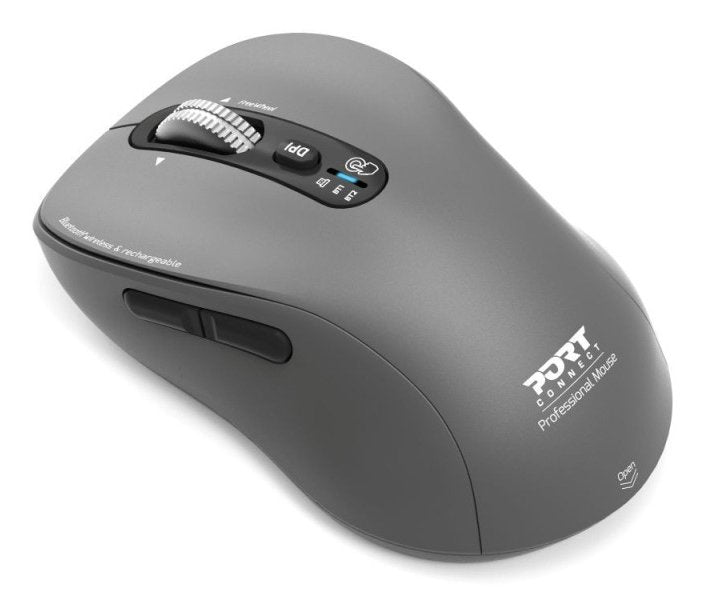 Port Designs Pack Keyboard Compact + Mouse Expert Rechargeable Combo Bt+Rf (Fr)