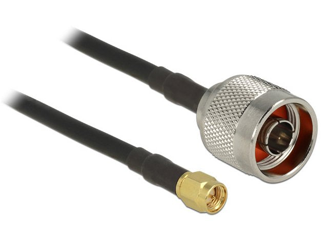 EAN 4043619894192 - DeLOCK 89419 cable coaxial CFD200 7,5 m SMA Negro imagen 1