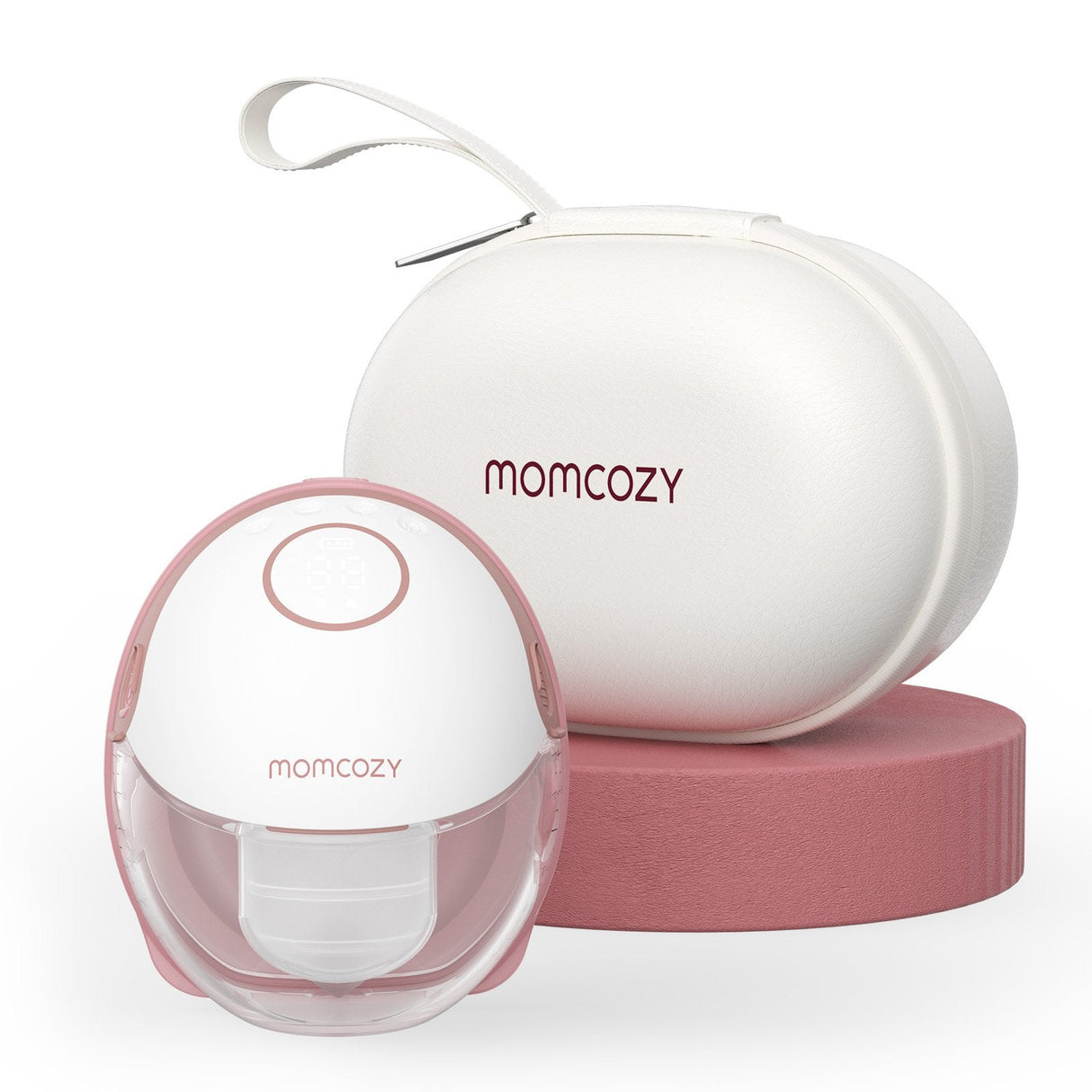 Momcozy - M6 Freihändige Milchpumpe - Rot