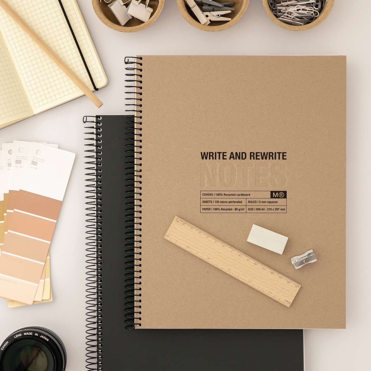 EAN 8422593060285 - MAUL A602879 cuaderno y block A4 120 hojas Beige imagen 3