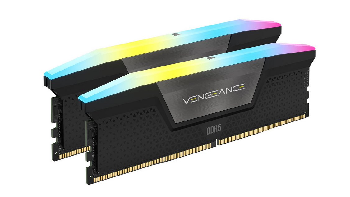 EAN 0840006679660 - Corsair Vengeance RGB CMH64GX5M2B5600C40 módulo de memoria 64 GB 2 x 32 GB DDR5 imagen 2