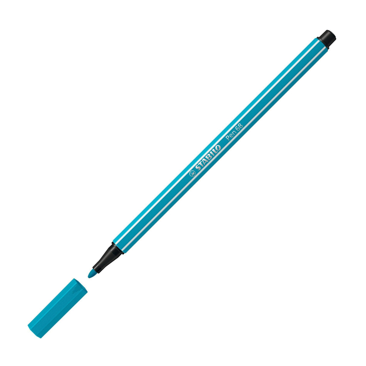 Stabilo Pen 68 Rotulador Azul Cobalto -10u-