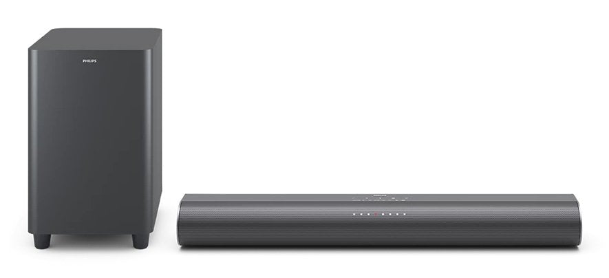 Philips Tab6100/10 2.1 80 W Gris - Barra De Sonido Con Subwoofer