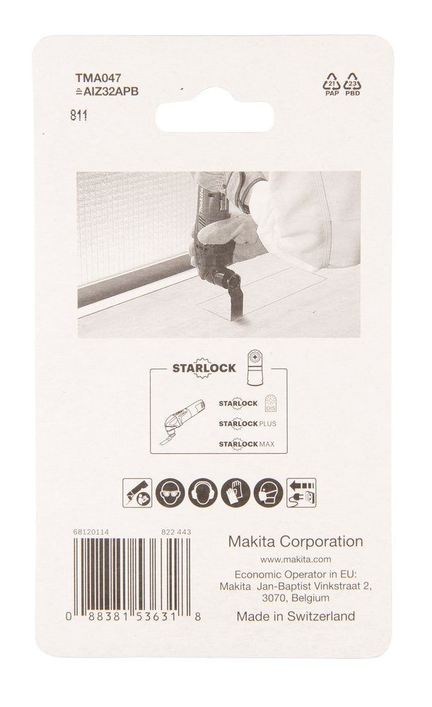 Makita B-64814 Plunge Cat Saw Blade 32mm Tma047