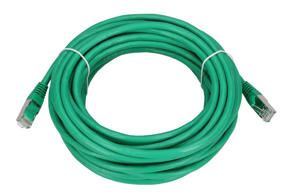 Cable Extralink Lan Patchcord Cat.6 Ftp 10m 1gbit Verde