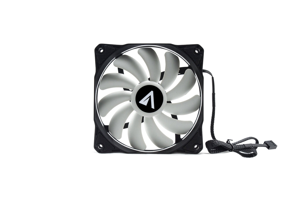EAN 6940533542445 - ABYSM Breeze Carcasa del ordenador Ventilador 12 cm Negro, Blanco imagen 2