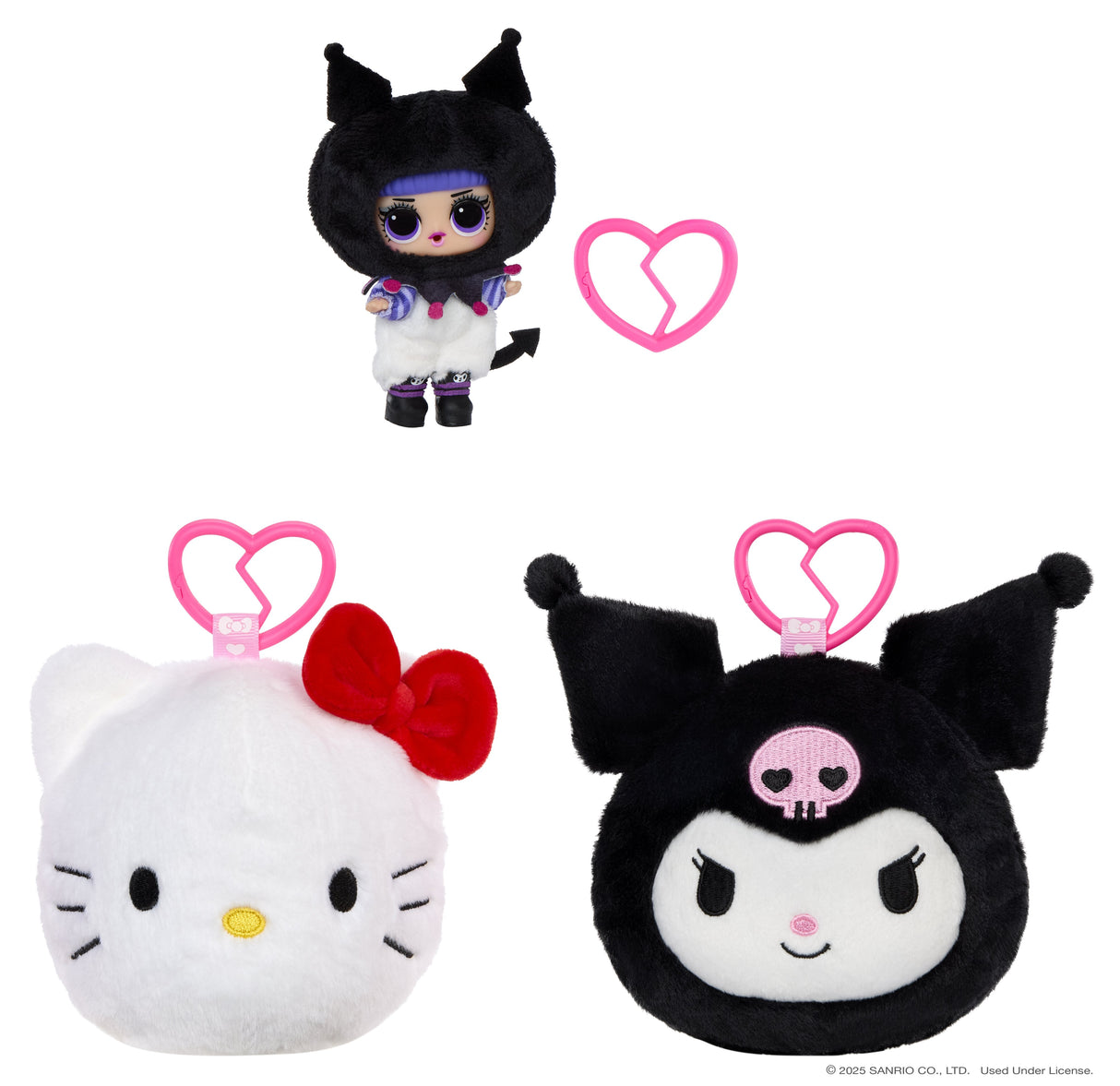 Mga Entretenimiento L.O.L. Surprise Loves Hello Kitty Peluche Reversible, Figura De Juguete Artículos Surtidos, Una Figura 249962-Euc