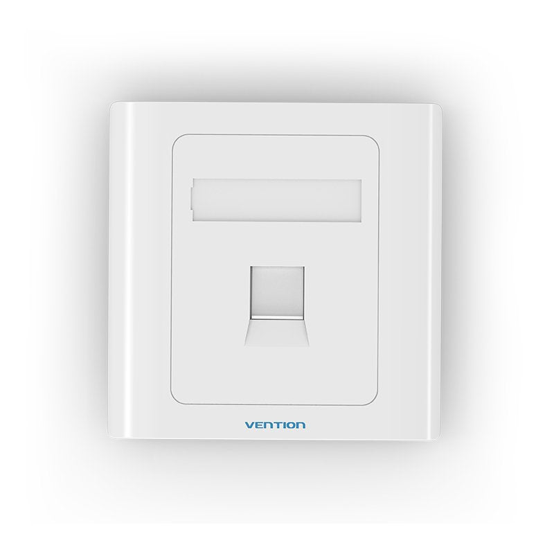 Placa De Pared Tipo 86 Vention Ifcw0 4 Puertos Rj45