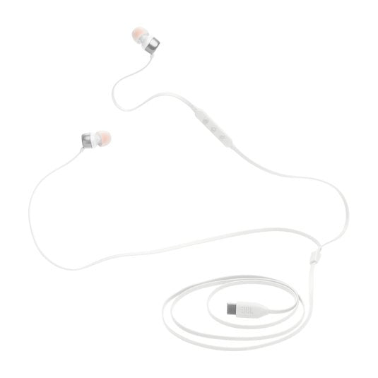 Jbl Tune 310c White Auriculares Inear Con Cable
