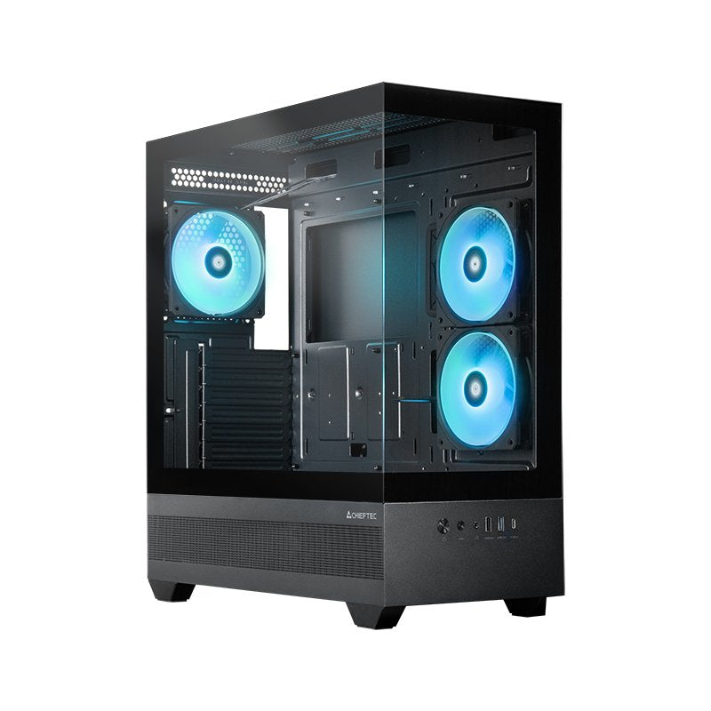 EAN 0753263079077 - Chieftec GT-01B-OP carcasa de ordenador Midi Tower Negro imagen 1