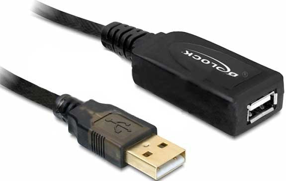 Delock Cable Usb 2.0 Alargo Activo 20 M