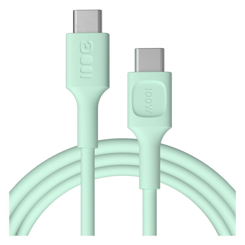 Green Cell Usb-C To Usb-C Cable Powerflex 100w 2m Verde - Silicone