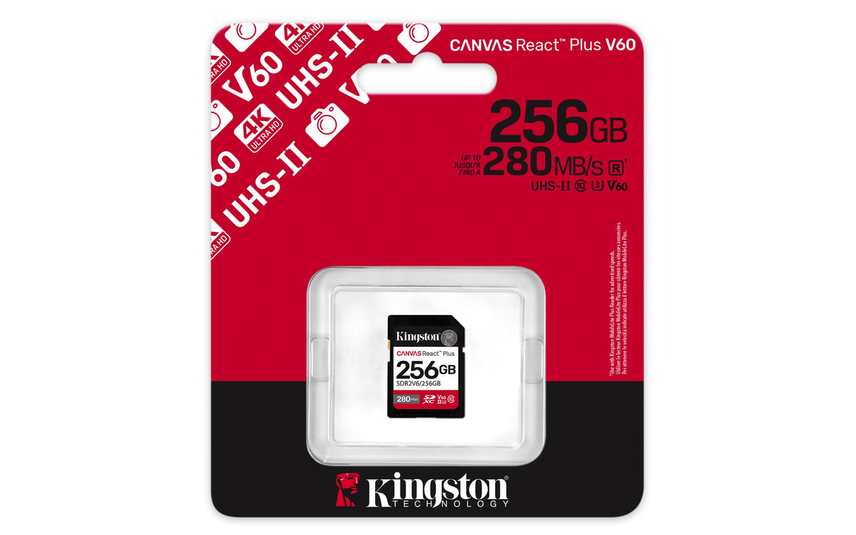 EAN 0740617340594 - Kingston Technology Canvas React Plus Clase 10 imagen 3