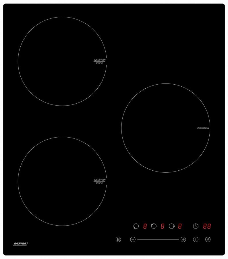 EAN 5903151004161 - MPM 45-IM-07 Negro Integrado 45 cm Con placa de inducción 3 zona(s) imagen 1