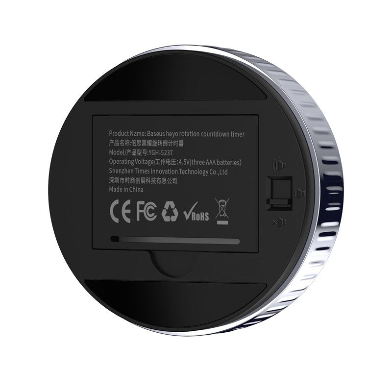 EAN 6953156216129 - Baseus Heyo rotation countdown Negro Temporizador diario imagen 3