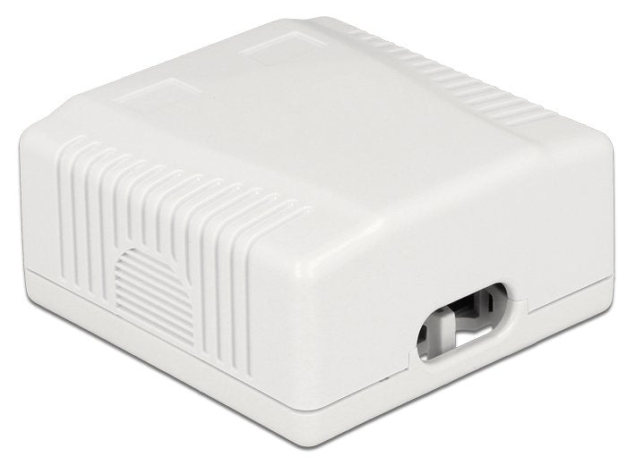 EAN 4043619861972 - DeLOCK 86197 toma de corriente 2 x RJ-45 Blanco imagen 3