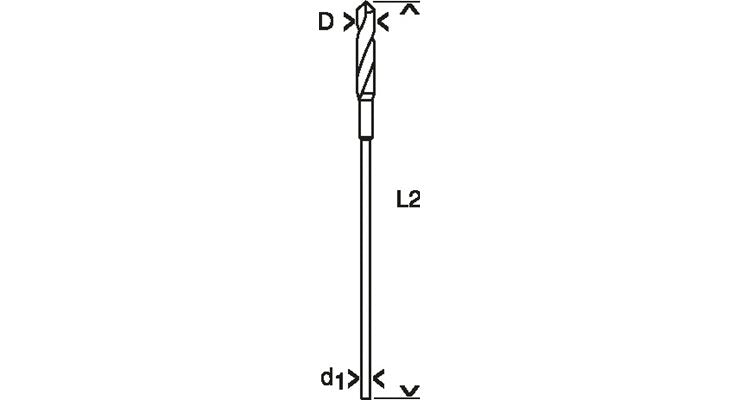 Taladro De Encofrado E Instalación Bosch Professional, Ø 14 Mm, Longitud 600 Mm 2608596345