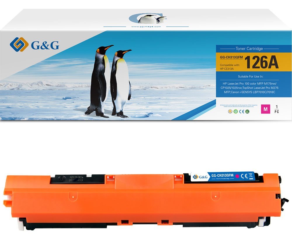 G&G Toner Compatible Con Hp 126a/ Ce313a Canon 729m