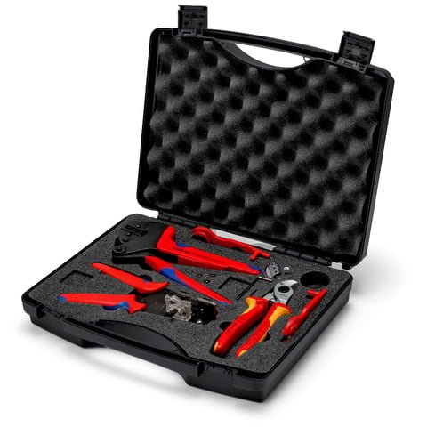 Knipex Werkzeugkoffer Para Photovoltaik 97 91 04 V02, Para Steckverbinder Mc4