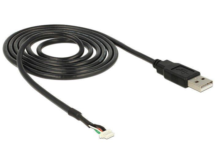 Delock Cable Usb -> Smt 5pin 1.50m V5 Negro