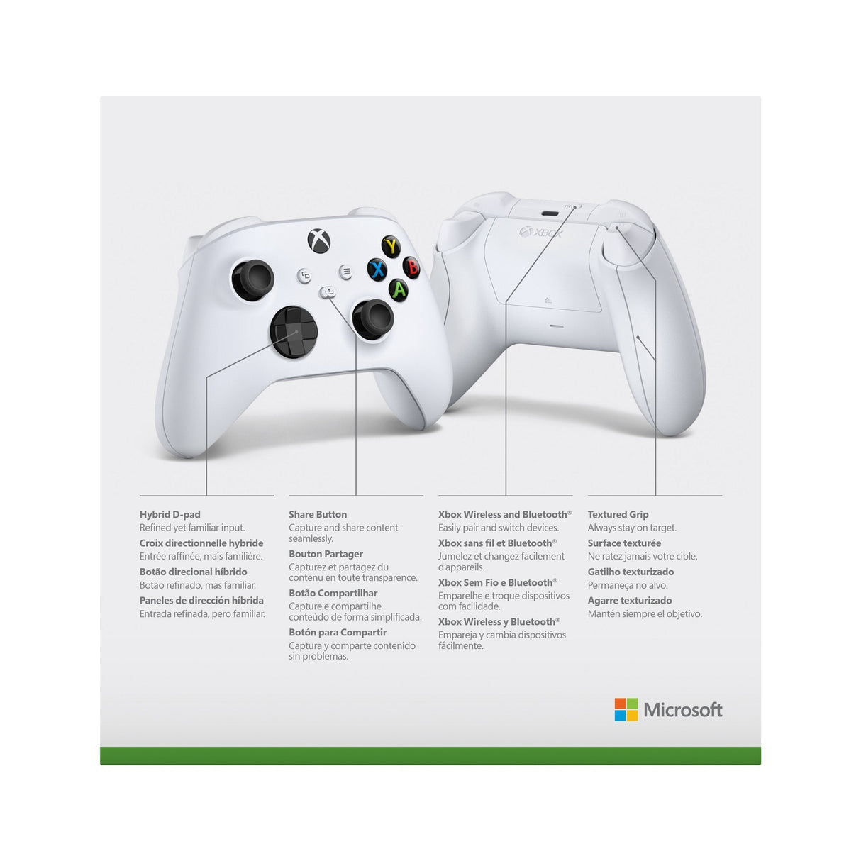 Microsoft Xbox Series Controller Blanco