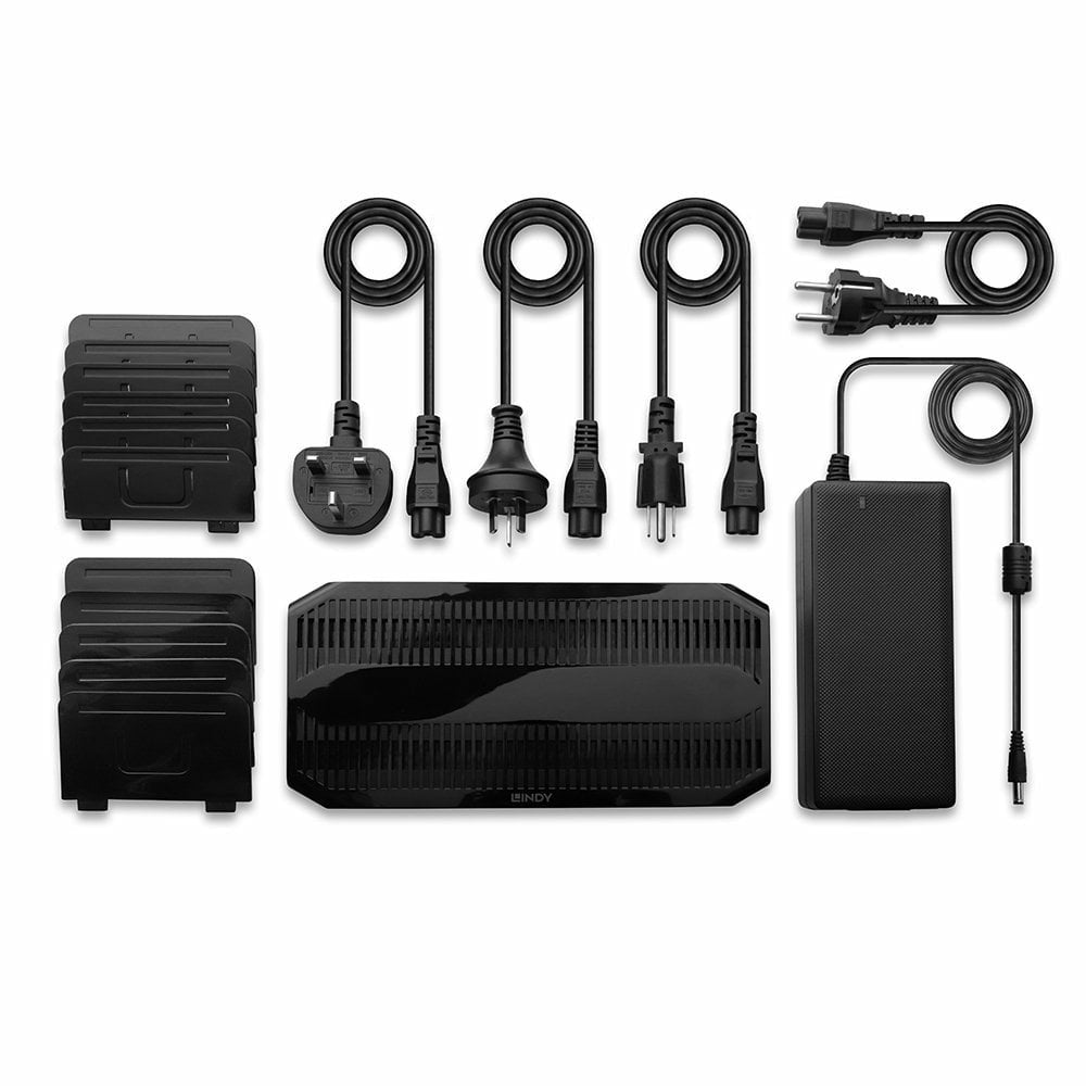 Lindy Estación De Carga Usb De 120 W Y 10 Puertos