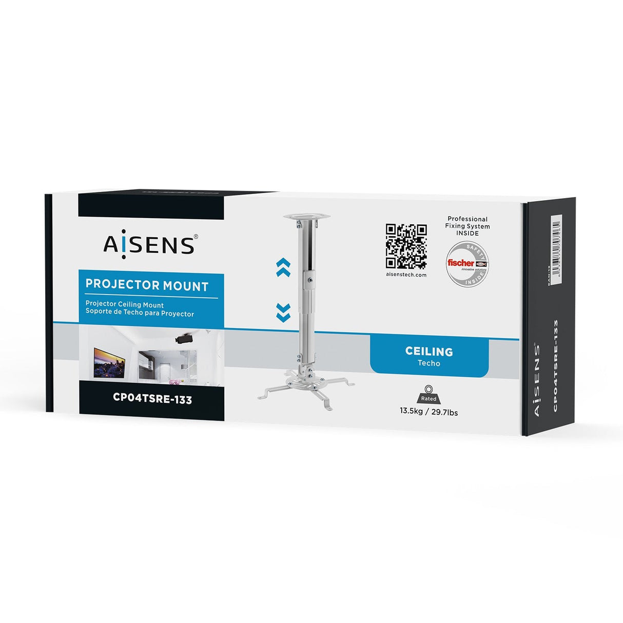 EAN 8436574707465 - AISENS CP04TSRE-133 montaje para projector imagen 6