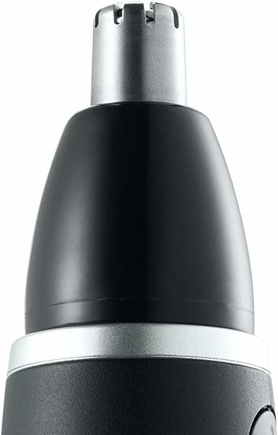 Grundig Mt 3810 Negro Plata Depiladora De Precisión Nasal Con Batería Aa