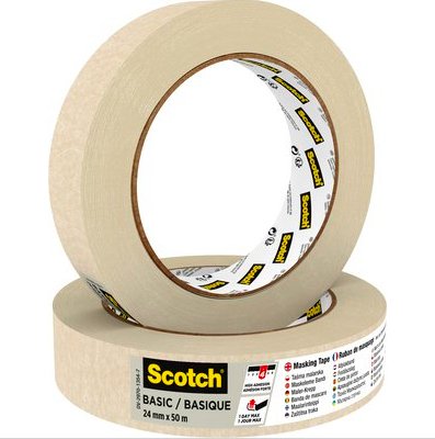 Scotch Abdeckband Basic 24mmx50m Beige 2010/24