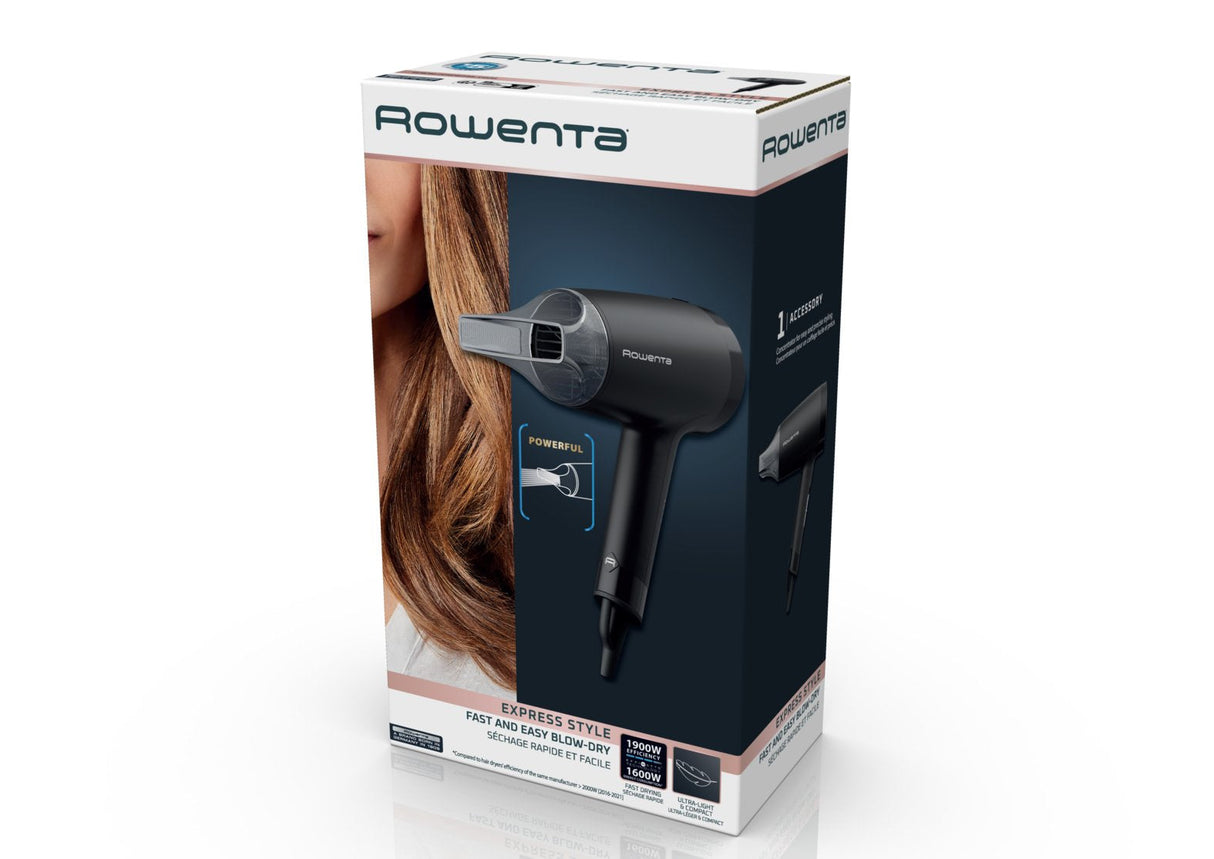 Rowenta Hair Dryer Negro Negro (Cv1801f0)