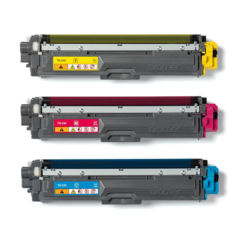 EAN 4977766812856 - Brother TN-242CMY cartucho de tóner 1 pieza(s) Original Cian, Magenta, Amarillo imagen 3