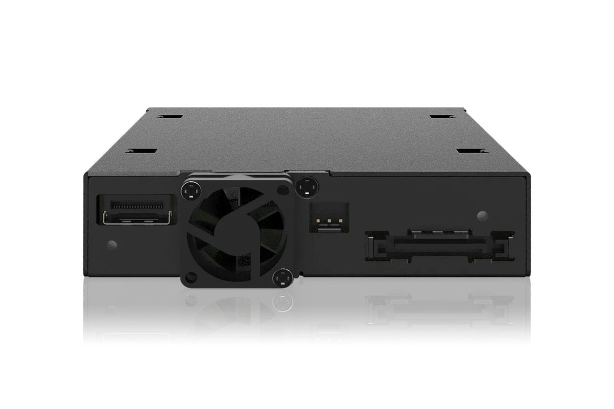 Icy Dock Mob. Rack 1x2.5'' Nvme U.2 U Ssd Pcie 5.0 F. 3 5'' Drive Bay Negro