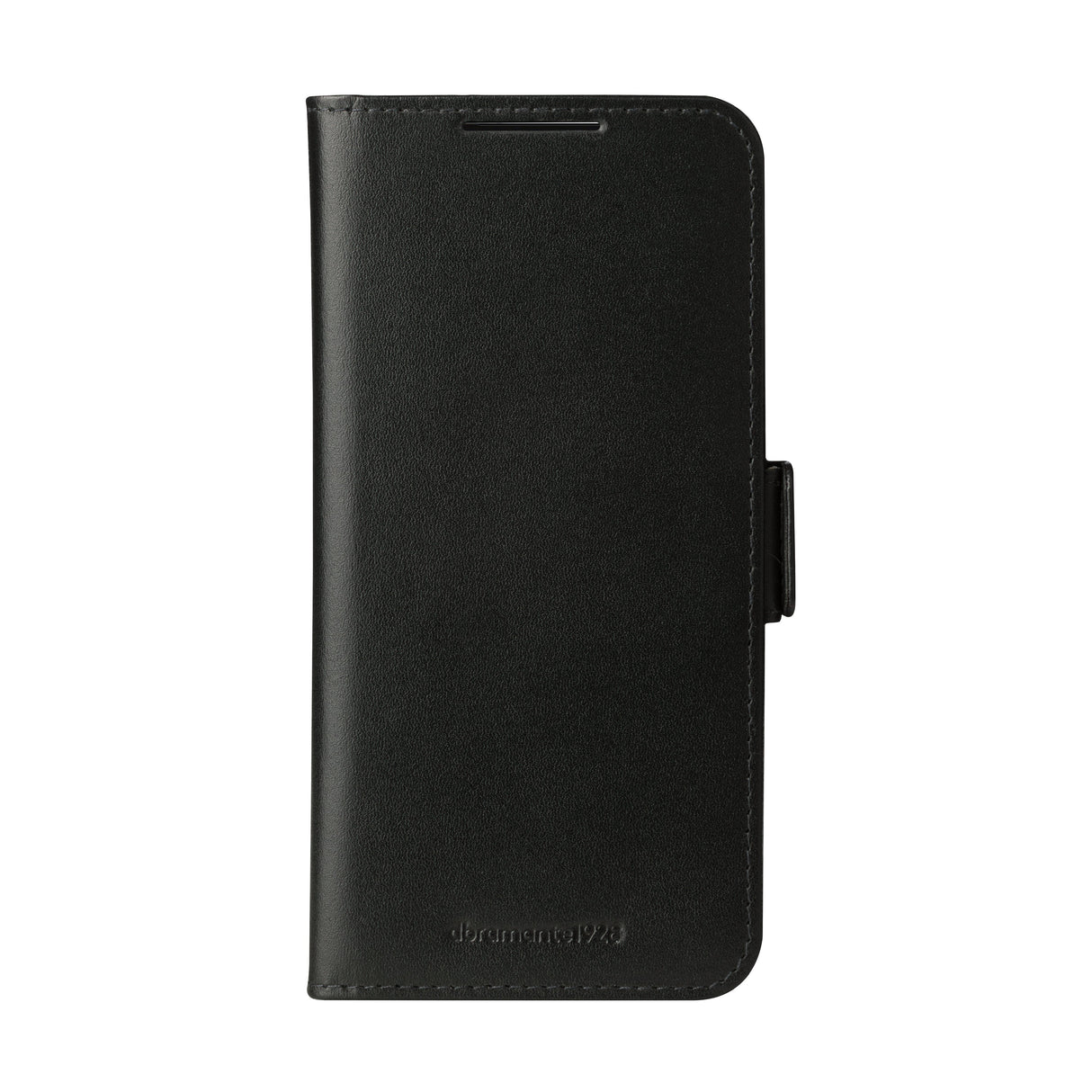 Dbramante1928 Copenhagen Funda Con Tapa Para Teléfono Móvil Cuero De Grano Entero Negro Para Samsung Galaxy S26