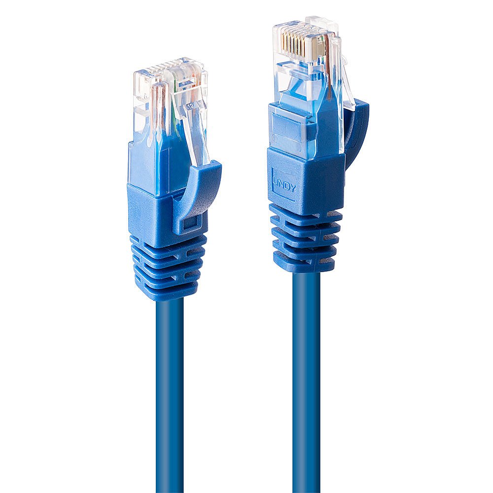 Cable 10m Cat.6 U/Utp Blue