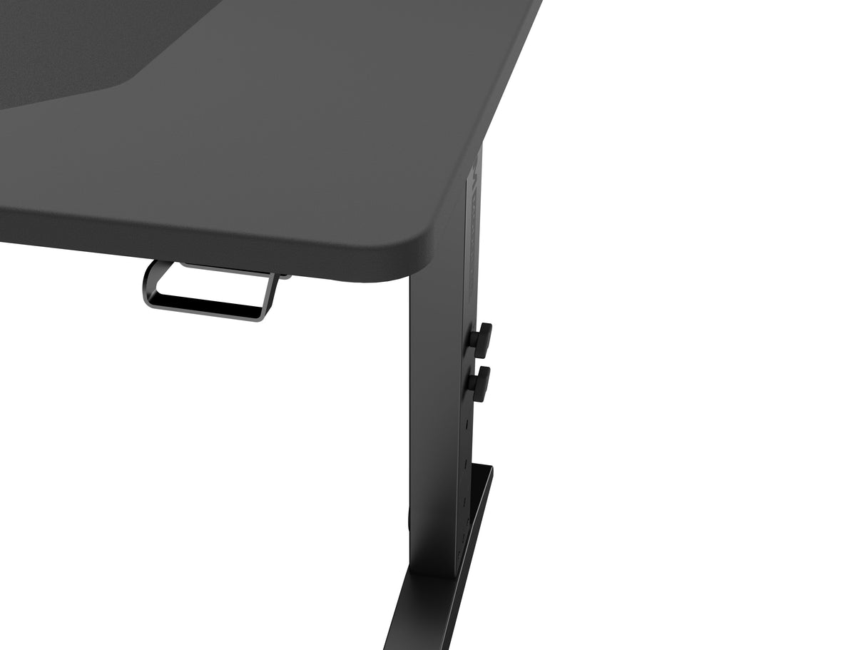 Mesa Gaming Genesis Holm Modular 120 Rgb Negro 120x75 Cm