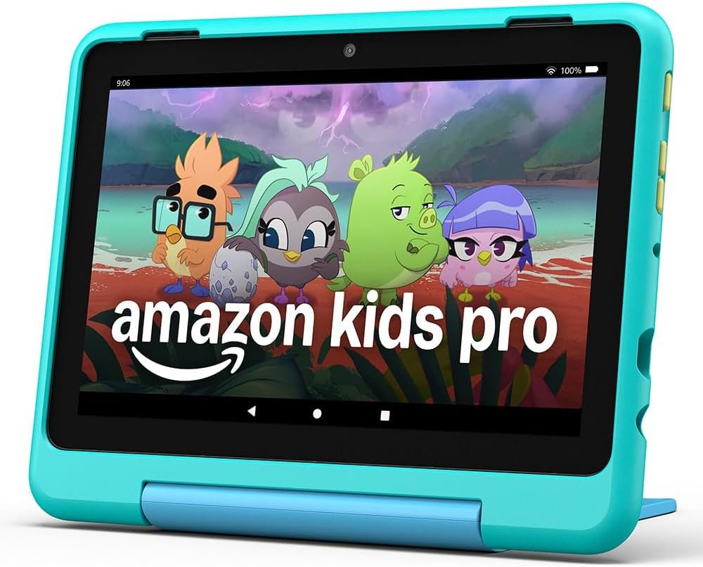 Tablet Amazon Fire Hd 8 Kids Pro (2024) Wifi 32gb 6 Bis 12 Jahre Hello Teal B0cvdmgb9n