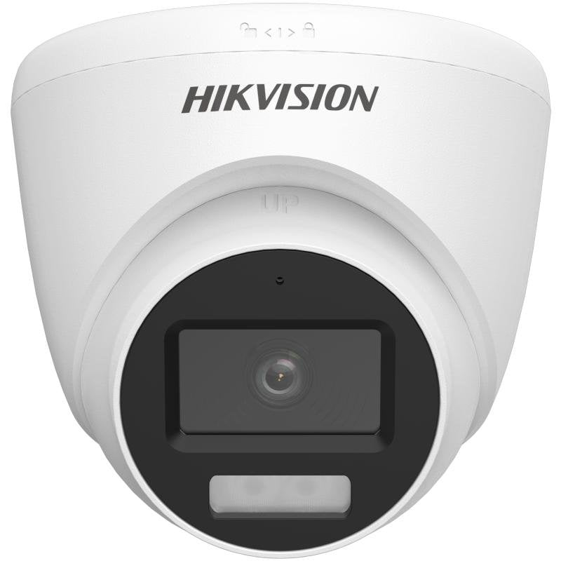 Hikvision Ds-2ce78u0t-Lf(2.8mm) Cámara Turret Fija 4k Con Luz Híbrida Inteligente