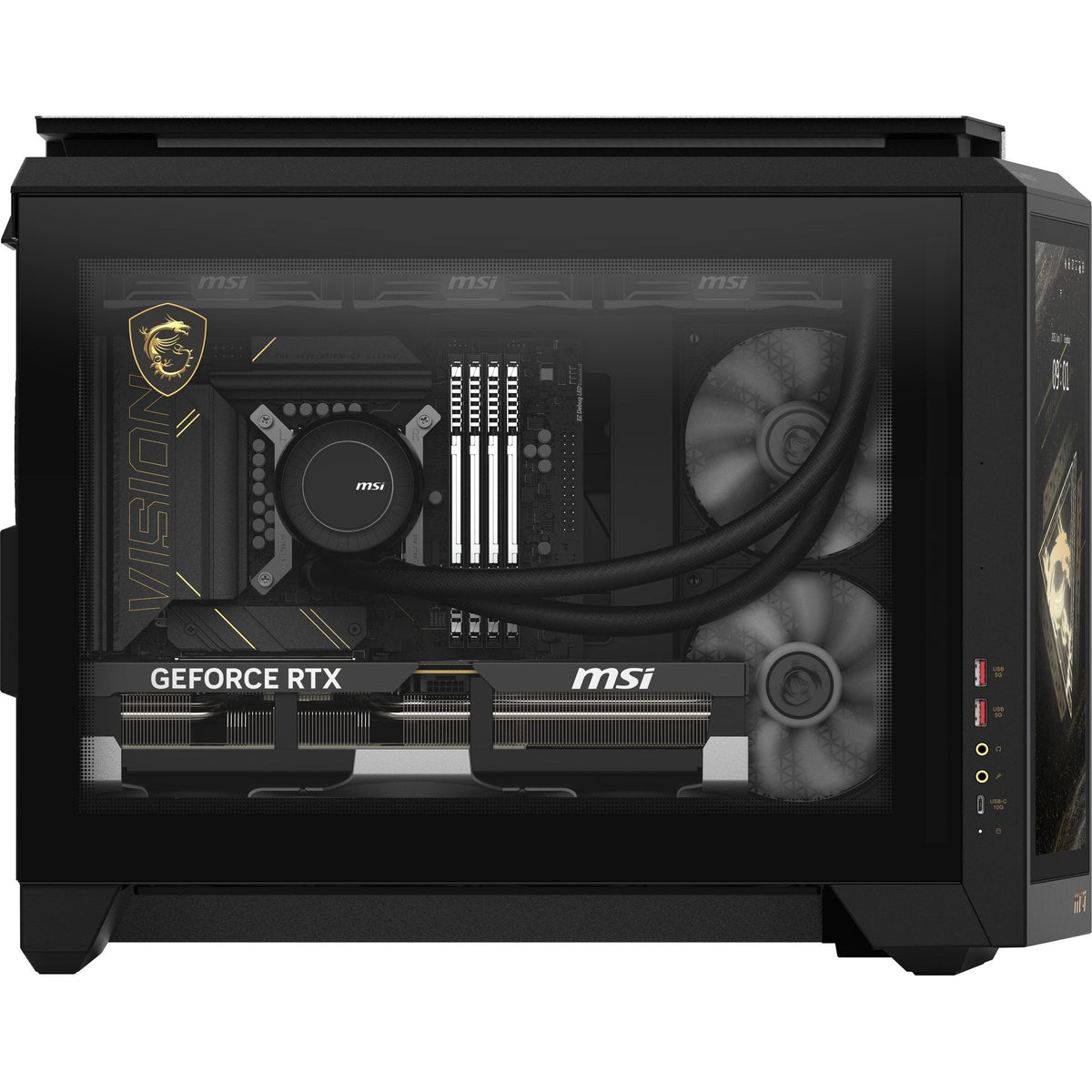 Pc Sobremesa Msi Meg Vision X Ai Intel Core Ultra 7 270k Plus 64gb 2tb Ssd Rtx 5080 Windows 11 Wifi7 Rgb