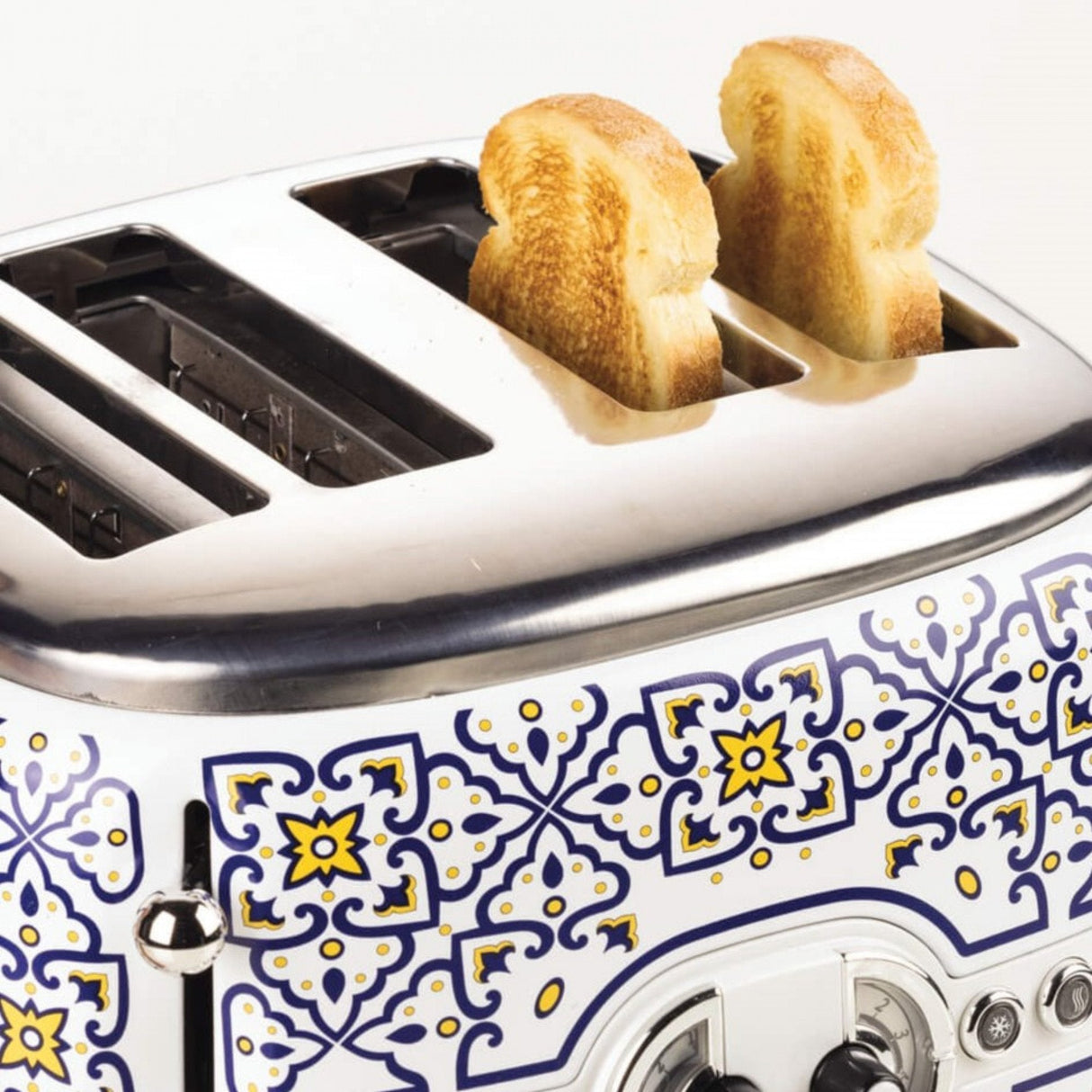 EAN 8003705122918 - Ariete 0156/0C 6 4 rebanada(s) 1630 W Blanco, Azul claro imagen 2