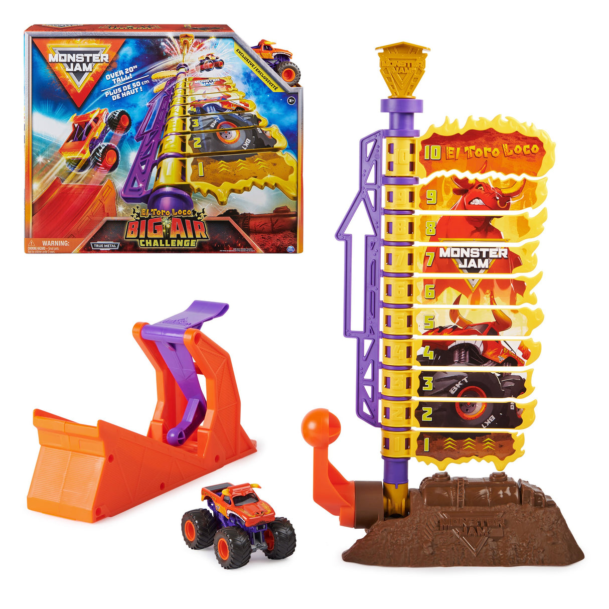 EAN 0778988553657 - Monster Jam MNJ VHP 1t64 ETL BigAirChallengePlst GML imagen 1
