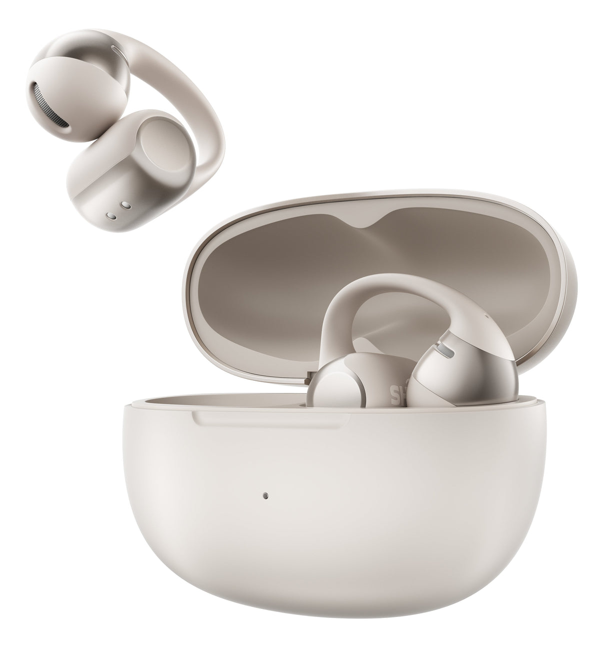 Auriculares Shokz Opendots One Inalámbricos Open-Ear Con Clip Gris