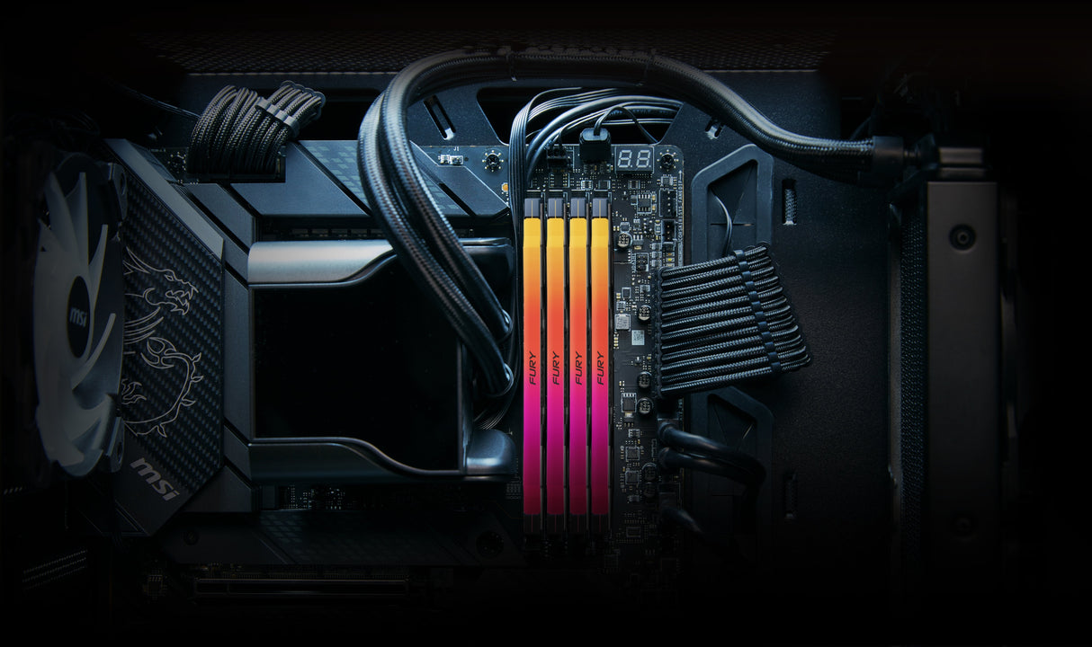 Memoria Kingston Technology Fury Renegade Rgb 32 Gb 1 X 32 Gb Ddr5 6400 Mhz Kf564c32rsa-32
