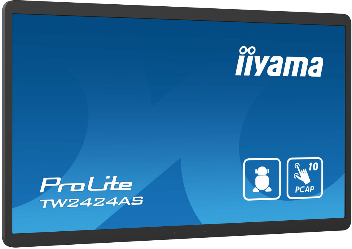 EAN 4948570122943 - iiyama TW2424AS-B1 pantalla para PC 60,5 cm (23.8") 1920 x 1080 Pixeles 4K Ultra HD Pantalla táctil Negro imagen 3