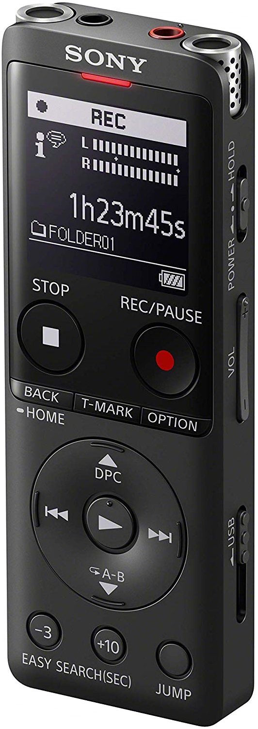 EAN 4548736100114 - Sony ICD-UX570 Memoria interna y tarjeta de memoria Negro imagen 1